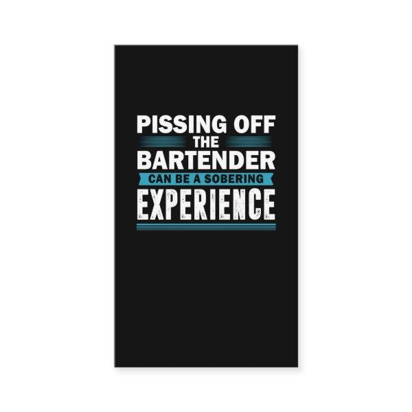 Sarcastic Bartender Alcohol Mixer Barkeeper Jokes