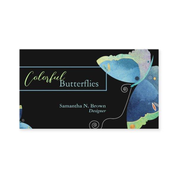 Sassy Blue Butterfly Designer