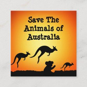 Save The Animals of Australia Square