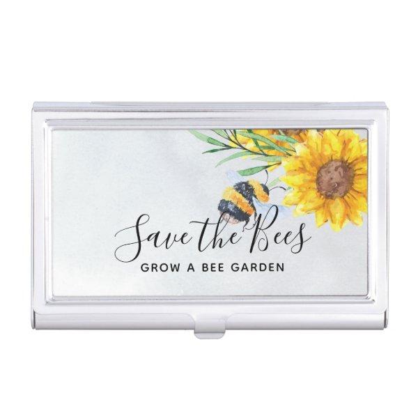 Save The Bees - Quotes, Slogans Sayings Sunflowers  Case