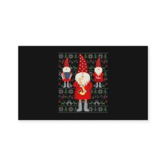 Saxophone Drums Accordion Ugly Christmas Sweater G