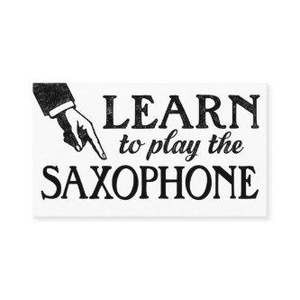 Saxophone Lessons  - Cool Vintage