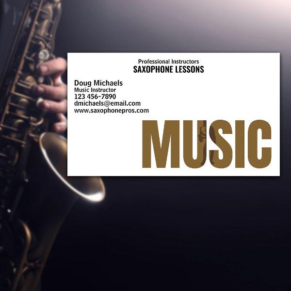 Saxophone Music Instructor