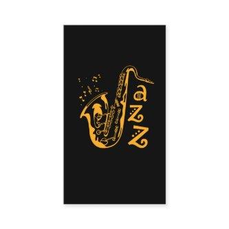 Saxophone Player Jazz Music Lover Musical Notes