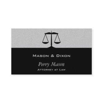 Scales of Justice Gray w/ QR Code