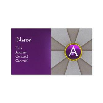 SCALES OF LAW,ATTORNEY MONOGRAM Purple Grey