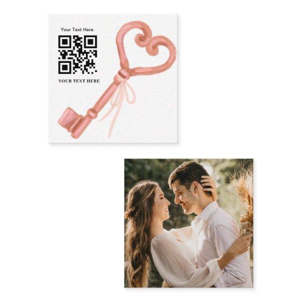 Scan to RSVP Wedding QR Code Response Invitation