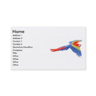 Scarlet Macaw Profile Card