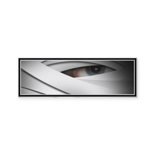 Scary Creepy One Eyed Halloween Mummy Mini