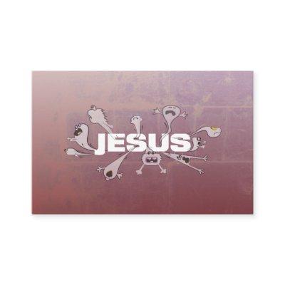 Scary Jesus Scripture Cards