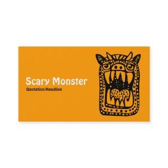 Scary Monster - Orange Front Gray Back
