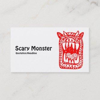 Scary Monster - Red