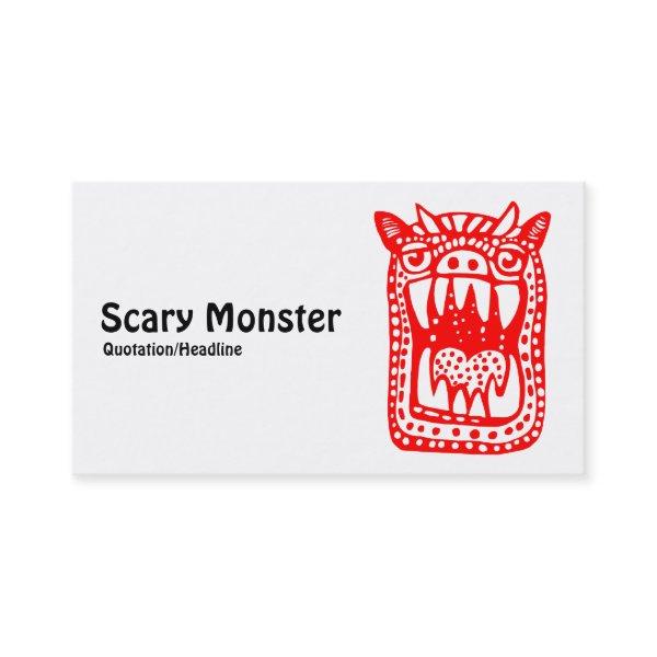 Scary Monster - Red