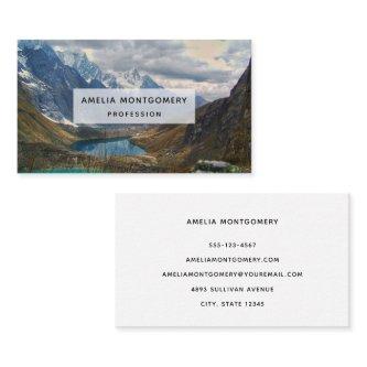 Scenic Alpine Mountains Photo