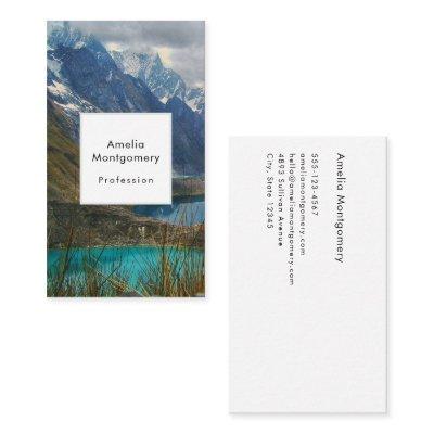 Scenic Alpine Mountains Photo