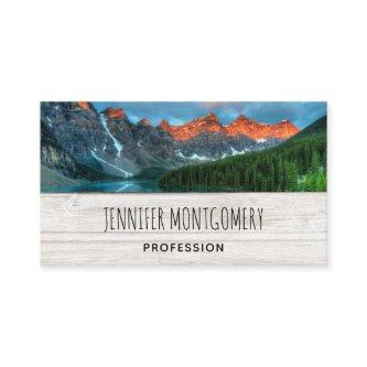 Scenic Mountain Landscape Photograph