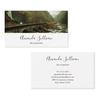 Scenic Photo Waterfalls and Forest