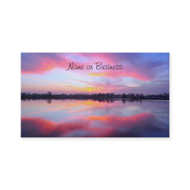 Scenic Pink Landscape