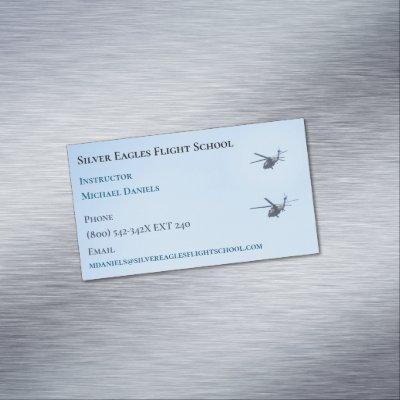 School  Instructor Pilot  Helicopter Flight   Magnet