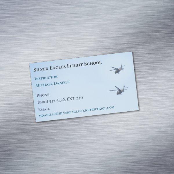 School  Instructor Pilot  Helicopter Flight   Magnet