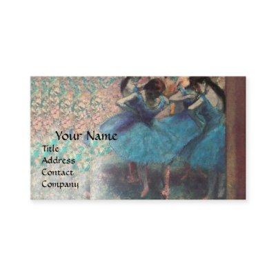 SCHOOL OF DANCE /BALLERINA  BALLET DANCERS IN BLUE