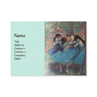 SCHOOL OF DANCE ,BALLERINA  BALLET DANCERS IN BLUE