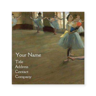 SCHOOL OF DANCE /BALLERINA BALLET DANCERS IN BLUE SQUARE