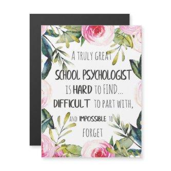 School Psychologist Office decor Appreciation Gift
