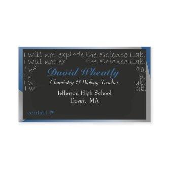 Science Blackboard Teacher