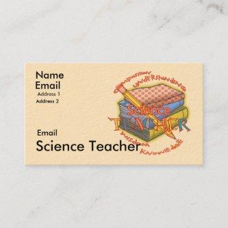 Science Teacher Motto custom name