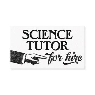 Science Tutor  - Cool Vintage