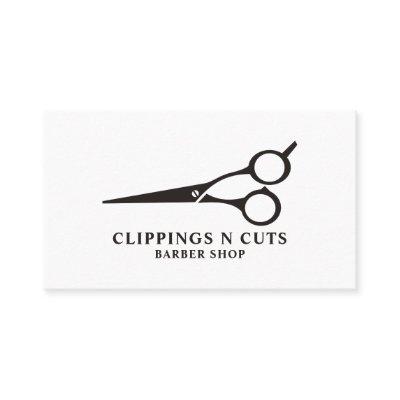 Scissors Logo, Men's Barbers