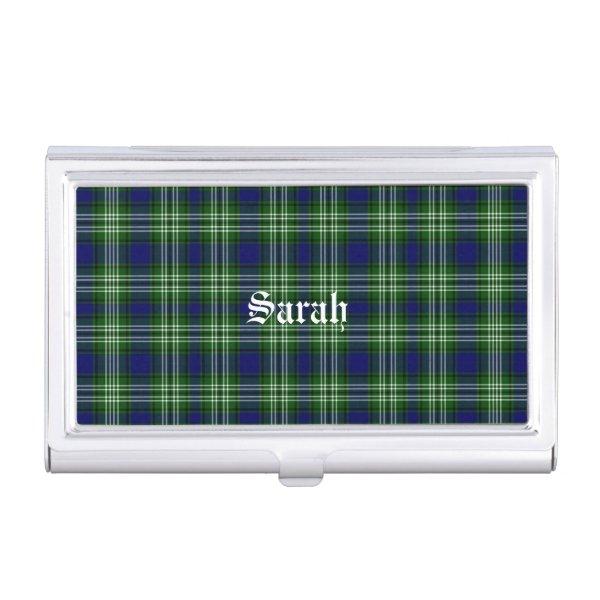 Scotland Tweedside District Tartan Personalized  Case