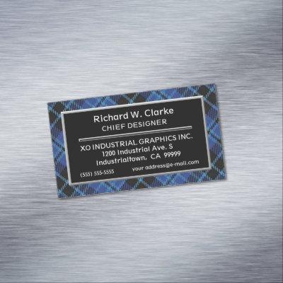 Scottish Accent Clergy Tartan Magnetic