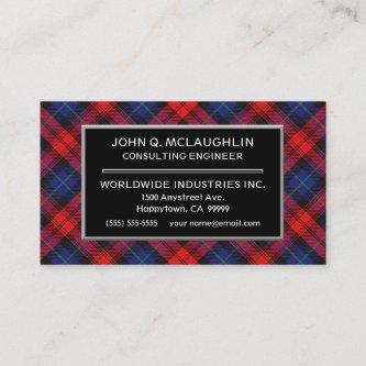 Scottish Clan MacLachlan Tartan Plaid
