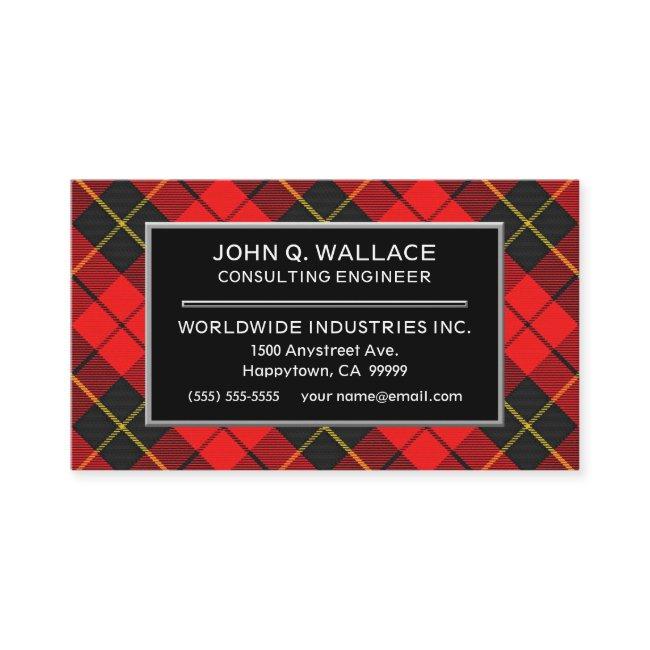 Scottish Clan Wallace Tartan Plaid