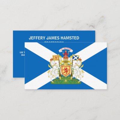 Scottish Flag & Royal Coat of Arms, Scotland