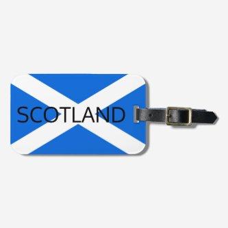 Scottish Flag Scotland  Slot ltcnt Luggage Tag