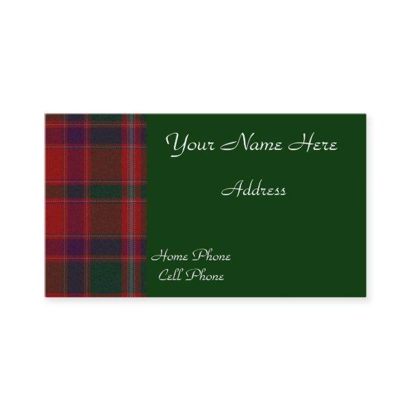 Scottish Tartan Plaid