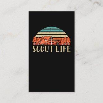 Scout Life Campfire Adventure Nature Lover Camper