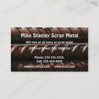 Scrap Metal Recycle collection  Custom Business