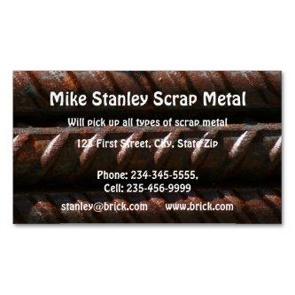 Scrap Metal Recycle collection  Custom   Magnet