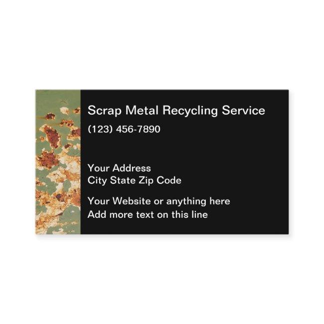 Scrap Metal Recycling Template