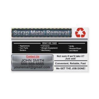 Scrap Metal Removal  - White Version