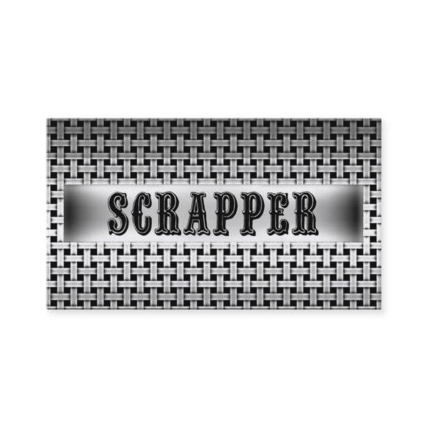 Scrapper Metal Look