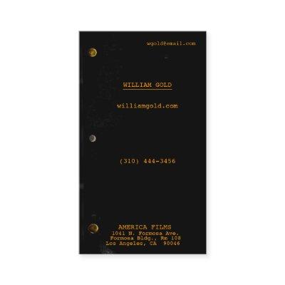 Screenplay Black