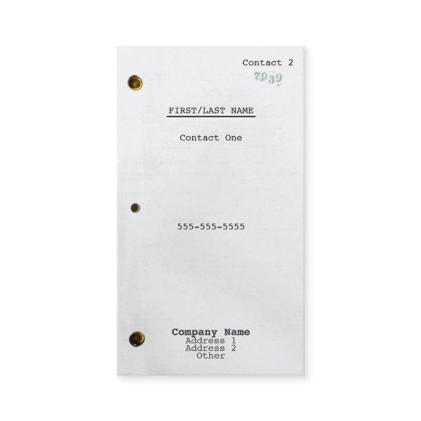 Screenplay