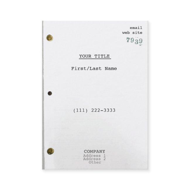 Screenplay II