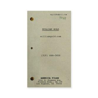 Screenplay Vintage ii