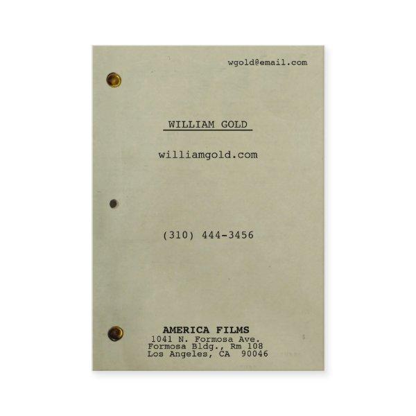 Screenplay Vintage Wide